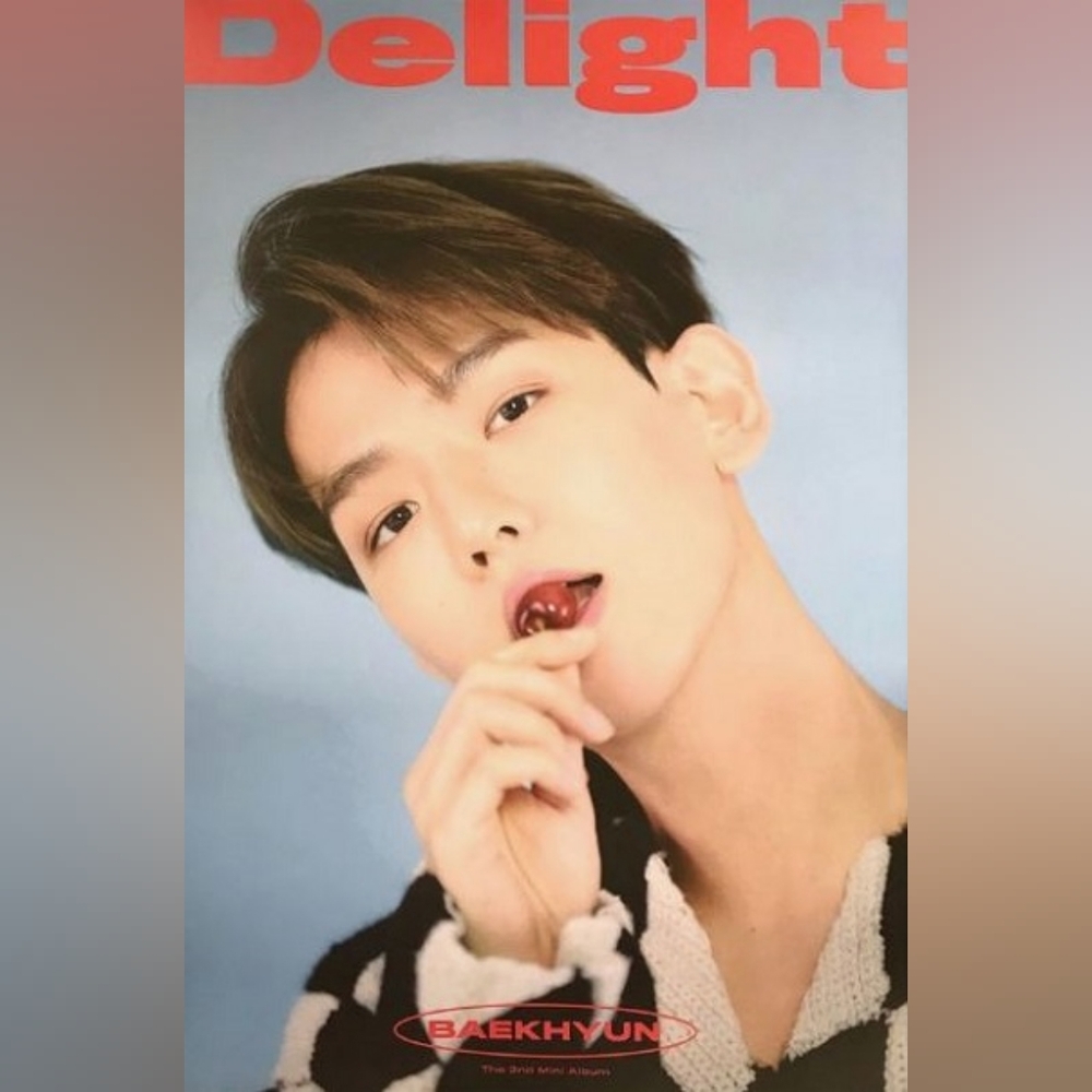 EXO Baekhyun, 'Delight' Album Poster